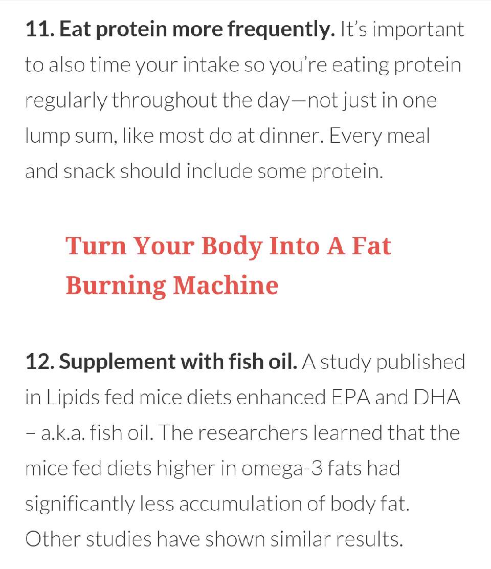 62 Lifestyle Changes To A Slimmer Body! !