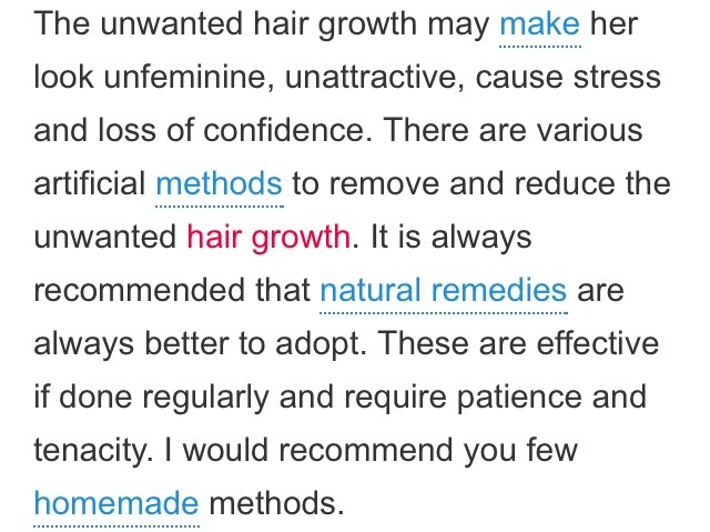 🚫5⃣ Ways To Stop Hair Growth Naturally!🚫