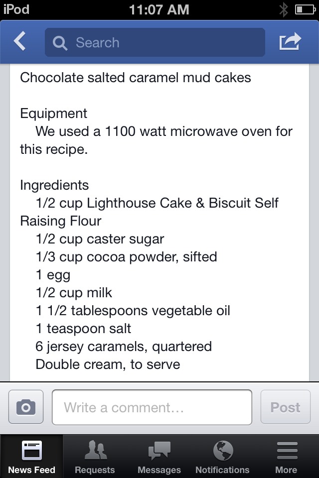 Chocolate Salted Caramel Mud Cakes!