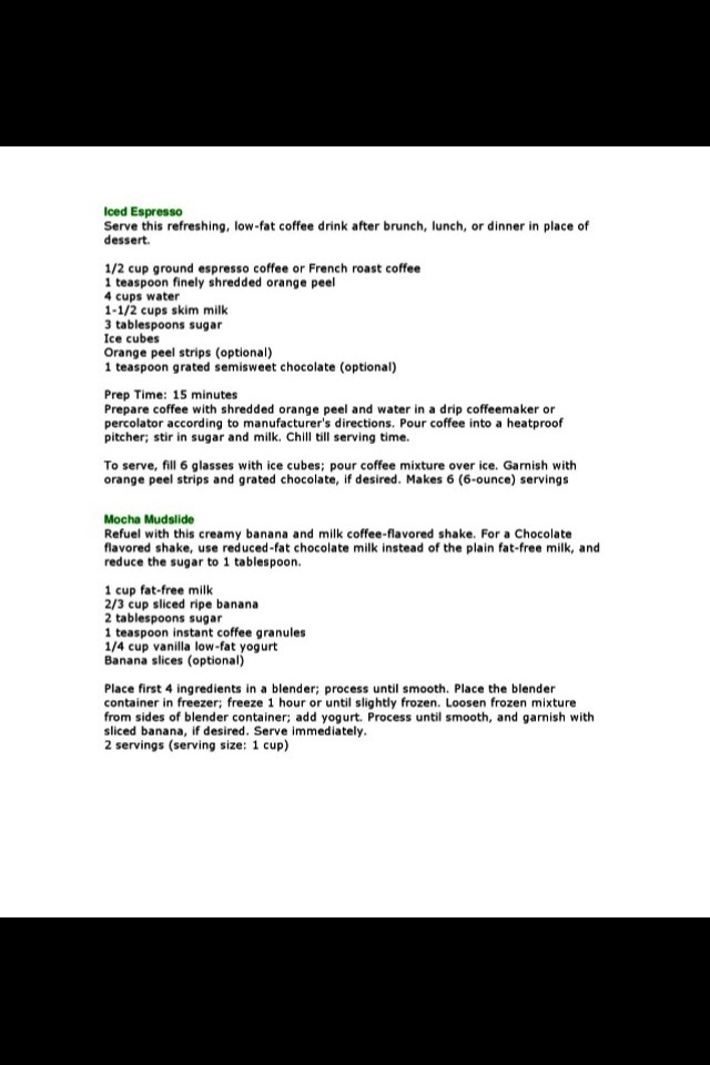 Every Single Starbucks Recipes