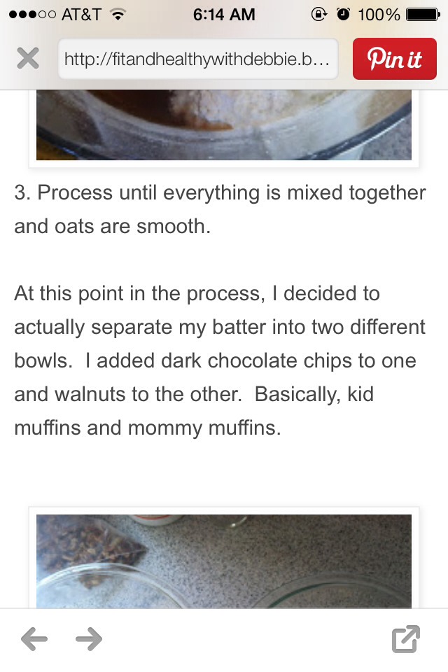 Clean Banana Oatmeal Breakfast Muffins. No Flour Or Sugar!