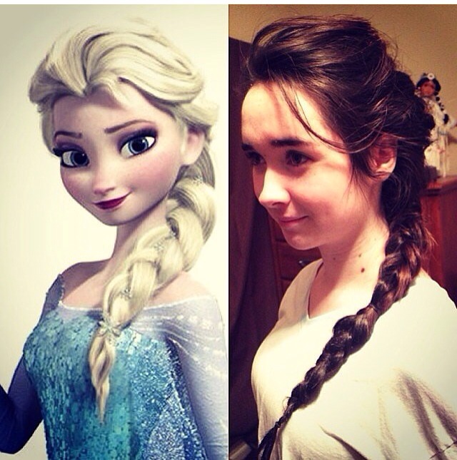 Frozen Inspired Hairstyles