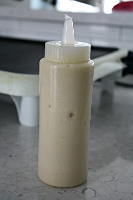 All you need is pancake mix and a squeeze bottle :)