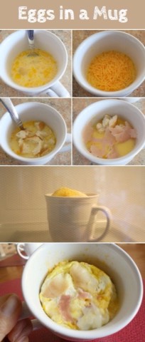 Eggs in a Mug

