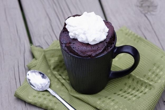 6. Nutella Mug Cake