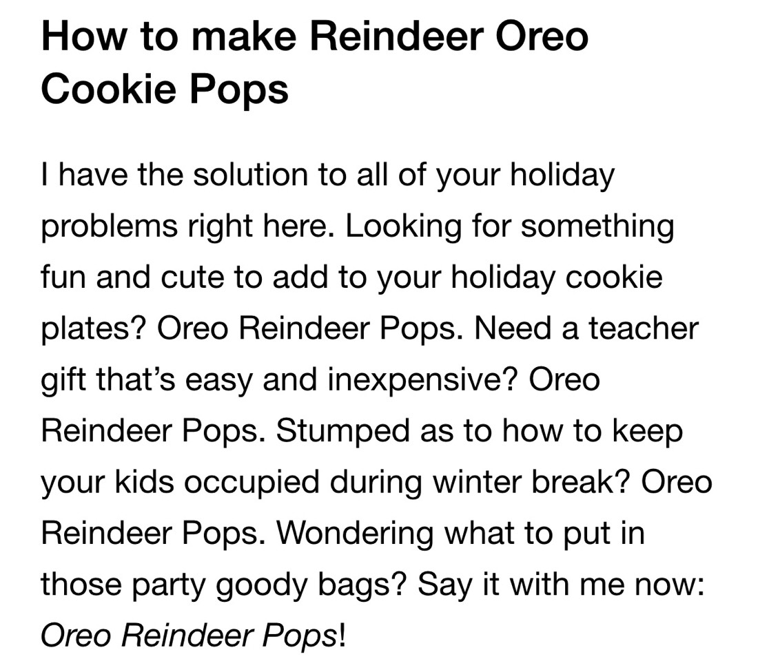 How To Make Reindeer Oreo Cookies Pops. π Step By Step Instructions. ππ»