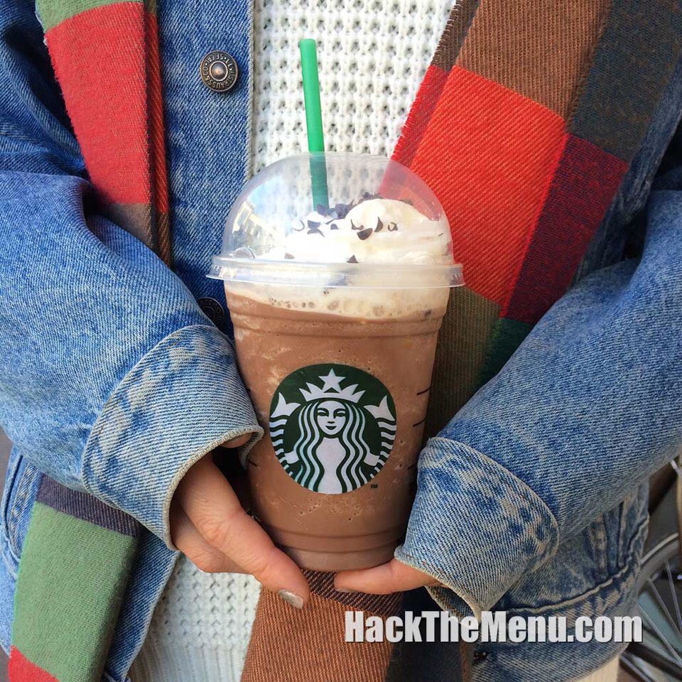 Chocolate Cream Frappuccino:
Use these ingredients to make this drink
Mocha or Coffee Frappuccino
1-2 Pumps Chocolate Syrup
Chocolate Flavoring
