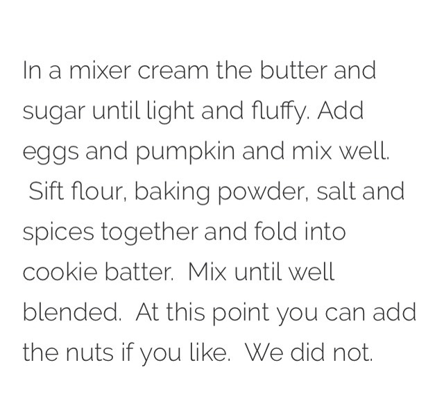 PUMPKIN SPICE COOKIES! 