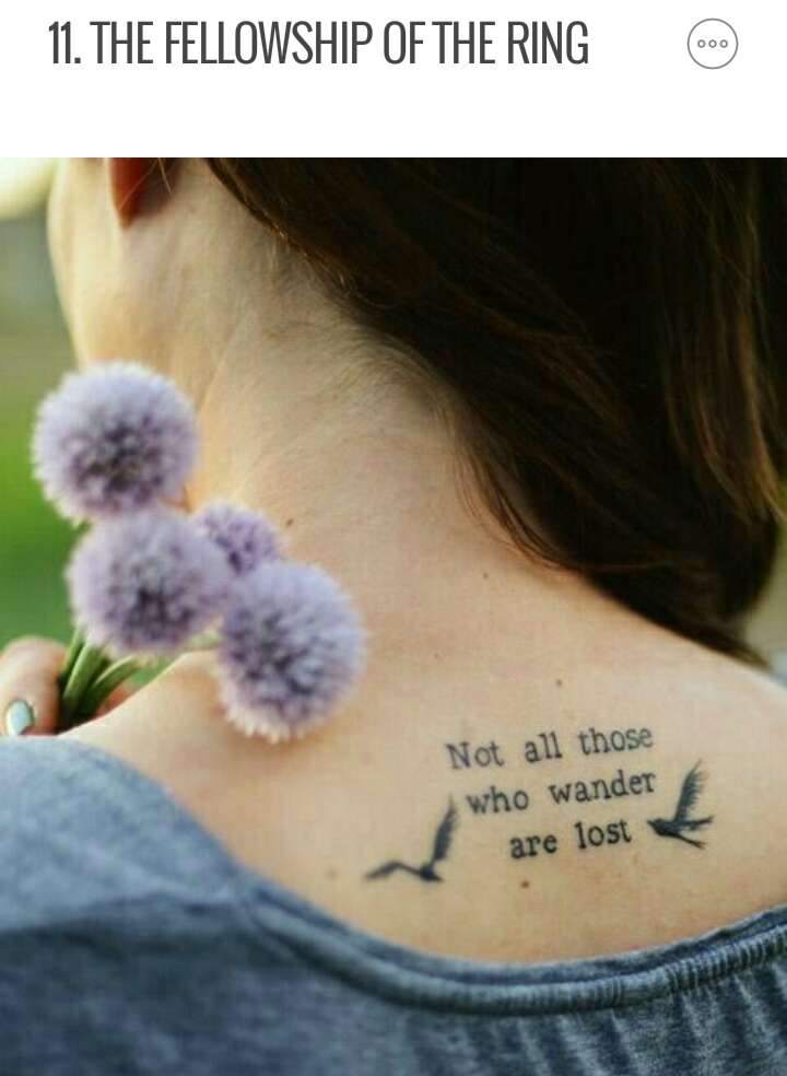 15 Tattoo Quotes From Classic Literature For Your First Tattoo!