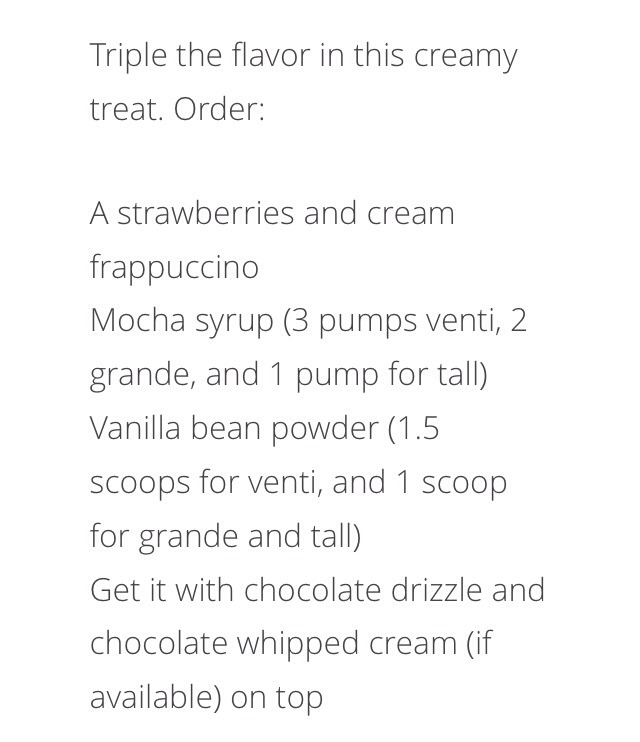 15 Secret Starbucks Menu Recipes 👍☕️