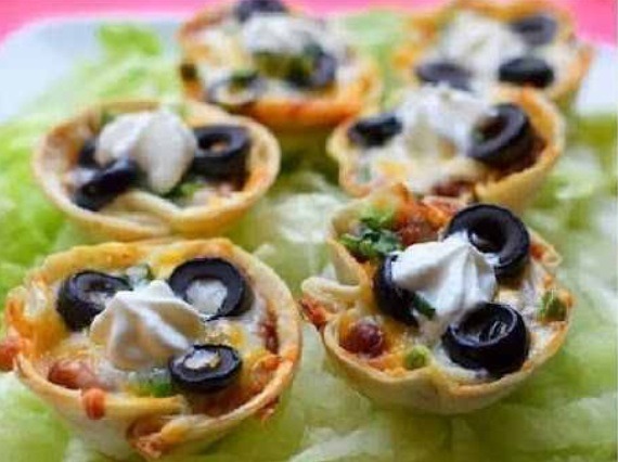 Mini Taco Bowls!!!