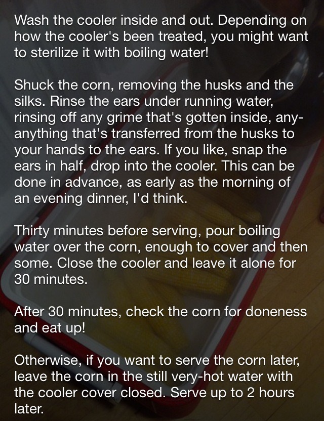 Cooler Corn