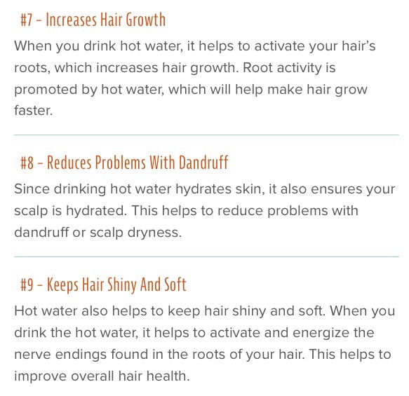 12 Exciting Benefits of Drinking Warm / Hot Water 👍