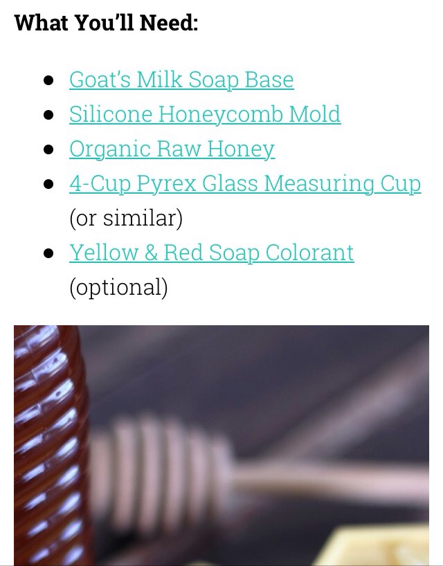 Milk & Honey Soap