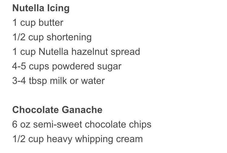 Chocolate Nutella Cake!