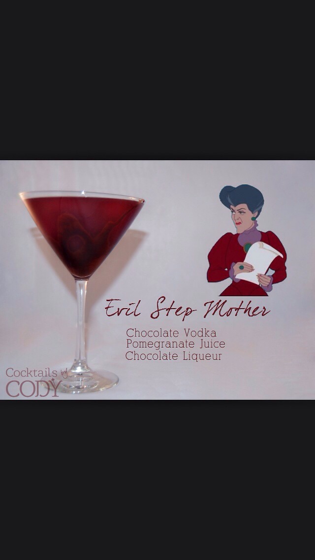 Disney Inspired Cocktail Drinks. Created By Cocktails By Cody. 