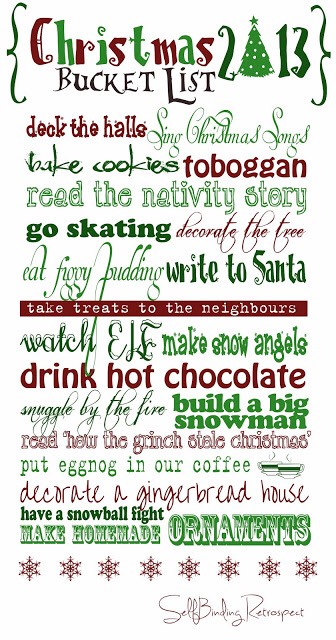 WINTER BUCKET LIST|2015-16