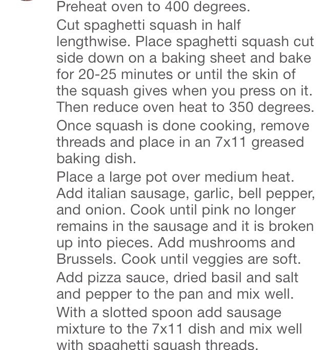 Paleo: Pizza Spaghetti Bake 