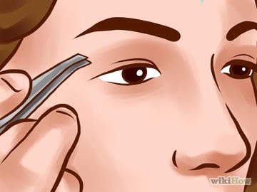 Get your eyebrows plucked