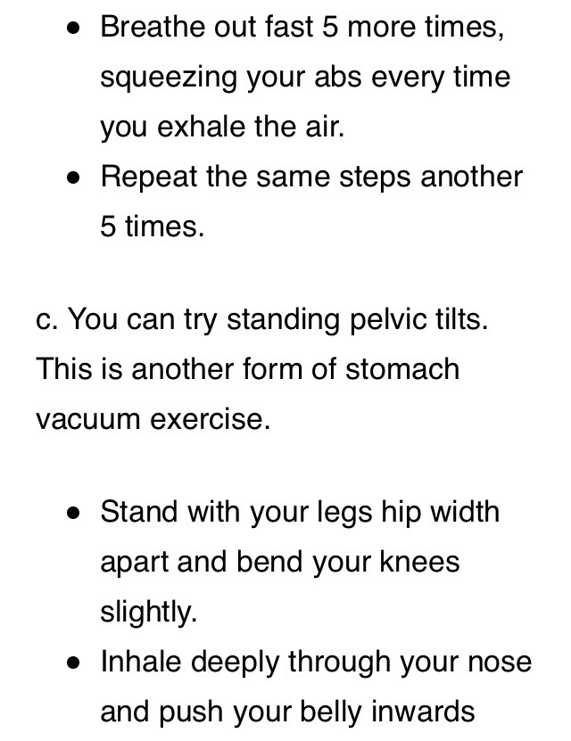 Best Stomach Weight Loss Exercises