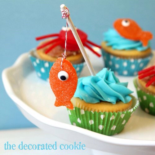 Summer Inspired Cup Cake Designs 