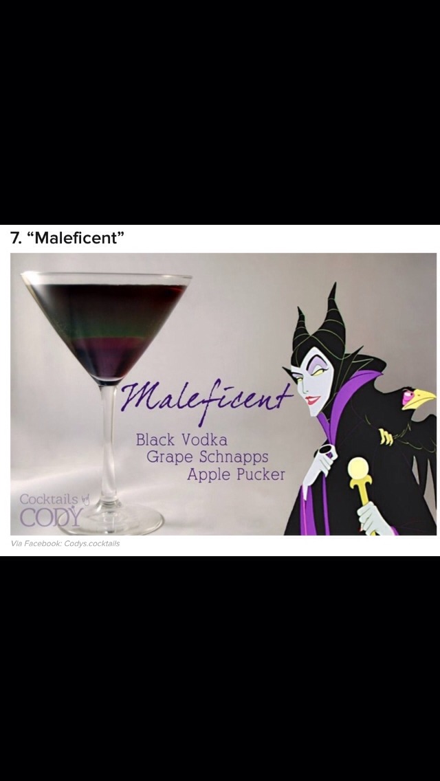 Disney cocktails 🍹