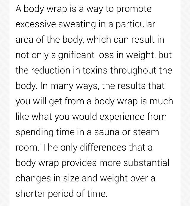 DIY Body Wrap 💪