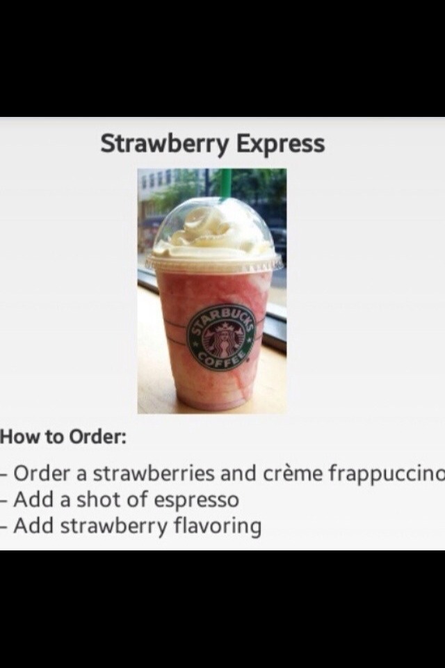 Starbucks Secret Menu