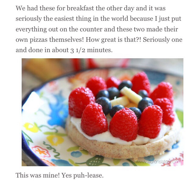 Fun And Healthy Fruit Waffle Breakfast Pizzas 