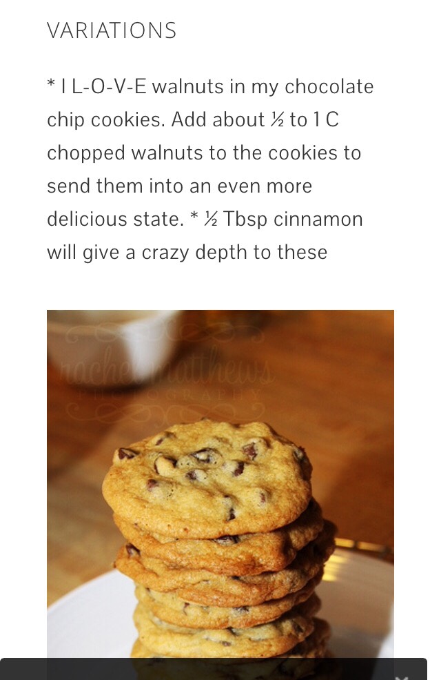 Best Chocolate Chip Recipe!! 