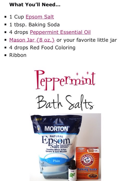 ✨Peppermint Bath Salts (Great Gift Idea)✨