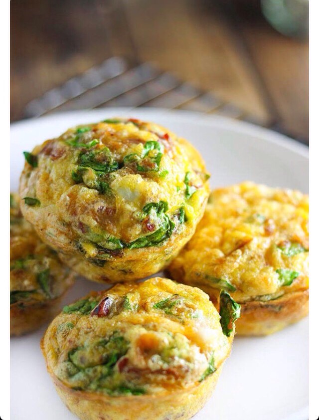 Make mini omelette cups the night before.