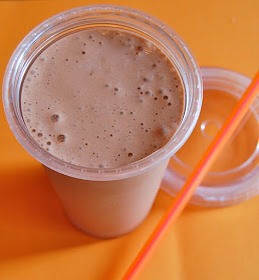 Chocolate Banana Protein Smoothie
