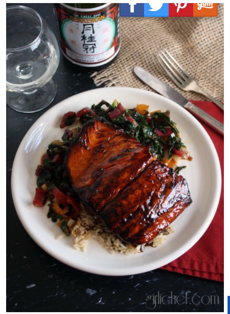 Salmon Honey Teriyaki!!