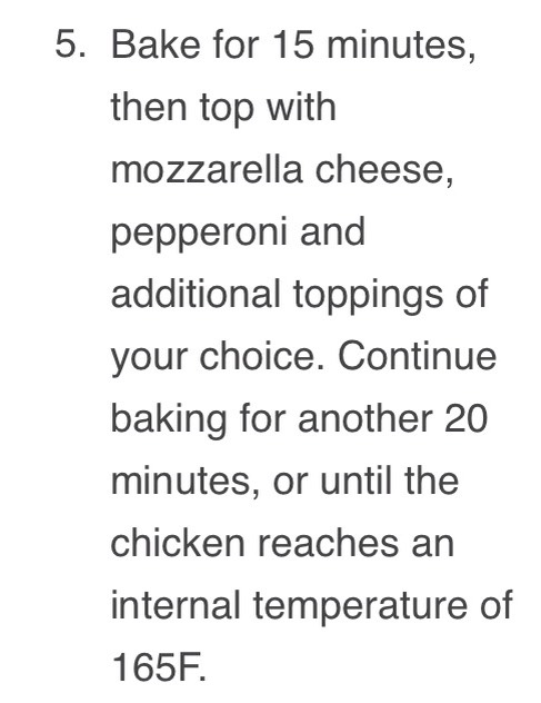 Cheesy pizza chicken 