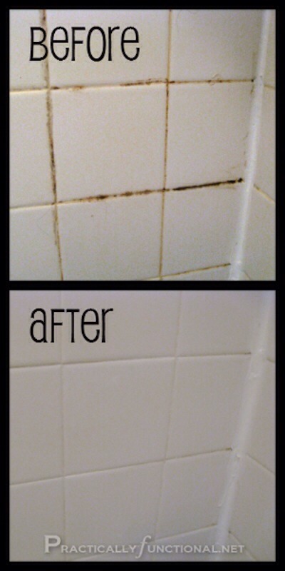 16. Grout cleaner

You'll mix 3/4 C if baking soda and 1/4 C of bleach. You'll mix into a thick paste and apply it to sit for around 10 minutes. Then scrub it with an old tooth brush & taddah!