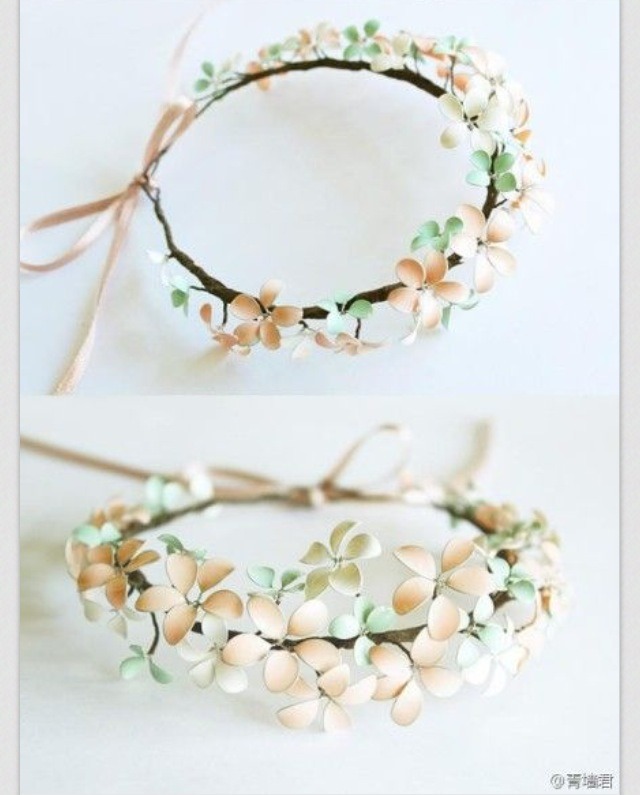 Nail Polish Flower Crown ❤️👍😍