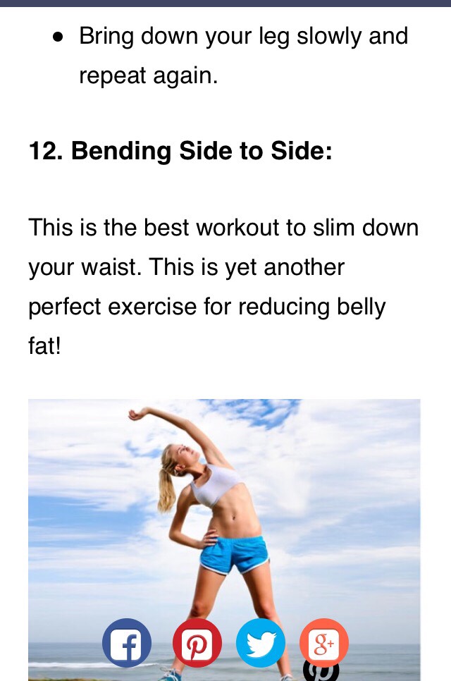 Best Stomach Weight Loss Exercises
