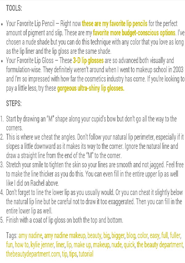 want beautiful  and bigger more natural lips?? heres how!