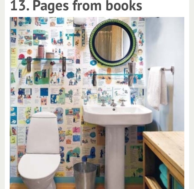 Pages from books