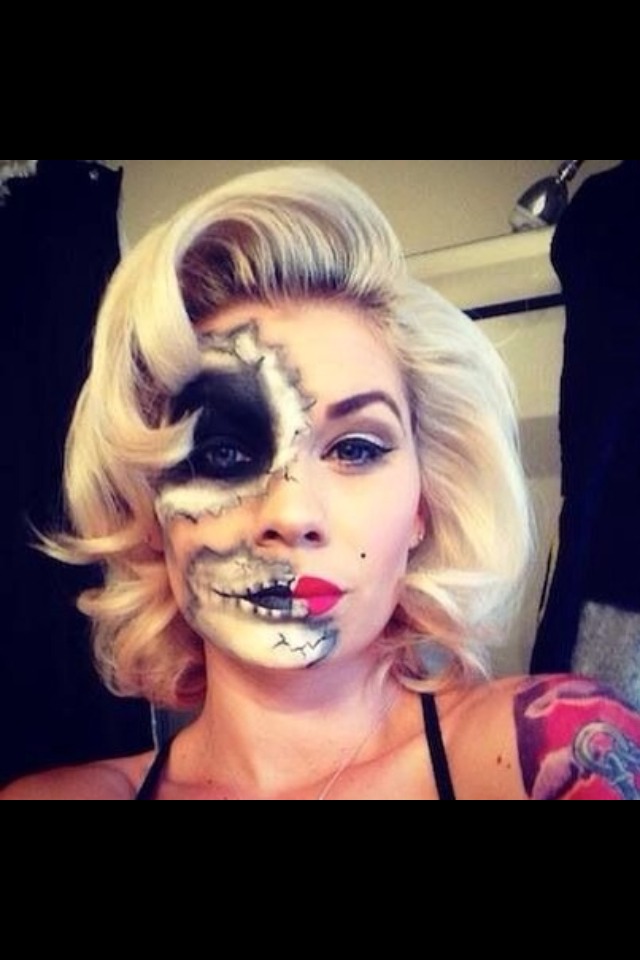 Cute, Cool And Stunning Halloween Makeup Ideas 