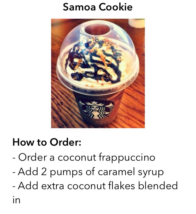 Starbucks Secret Frappes! 👈🏼