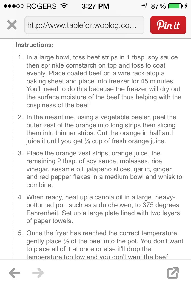 Crispy Beef Recipe