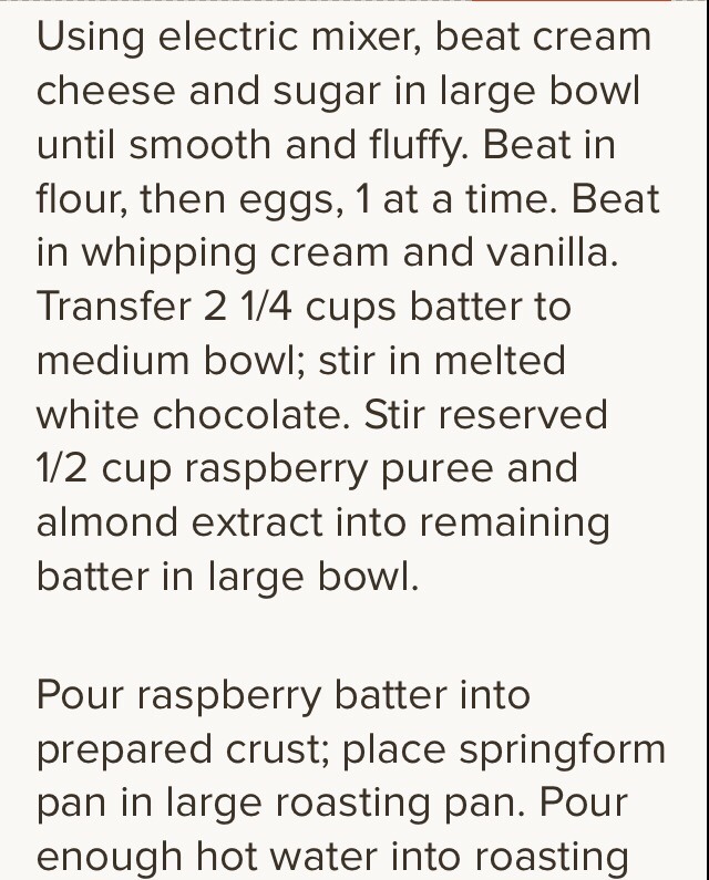 Double- Decker Raspberry And White Chocolate Cheesecake😋👌