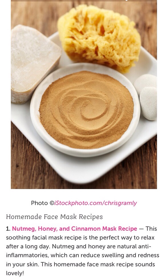 HOMEMADE face Mask Recipes 