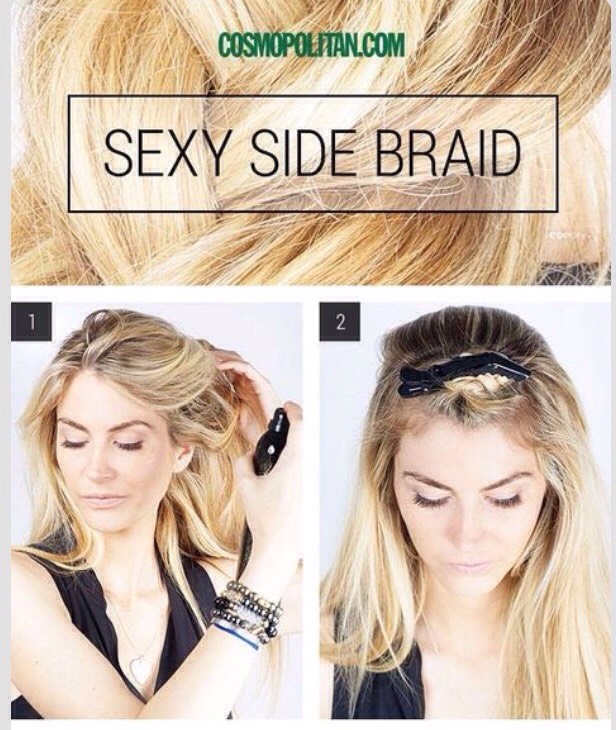 How To Hair Tutorial --Sexy Side Braid
