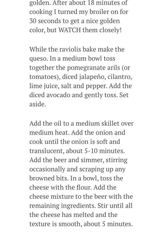 Incredible Oven Fried Tortilla Crusted Raviolis With Spicy Cheese Dip