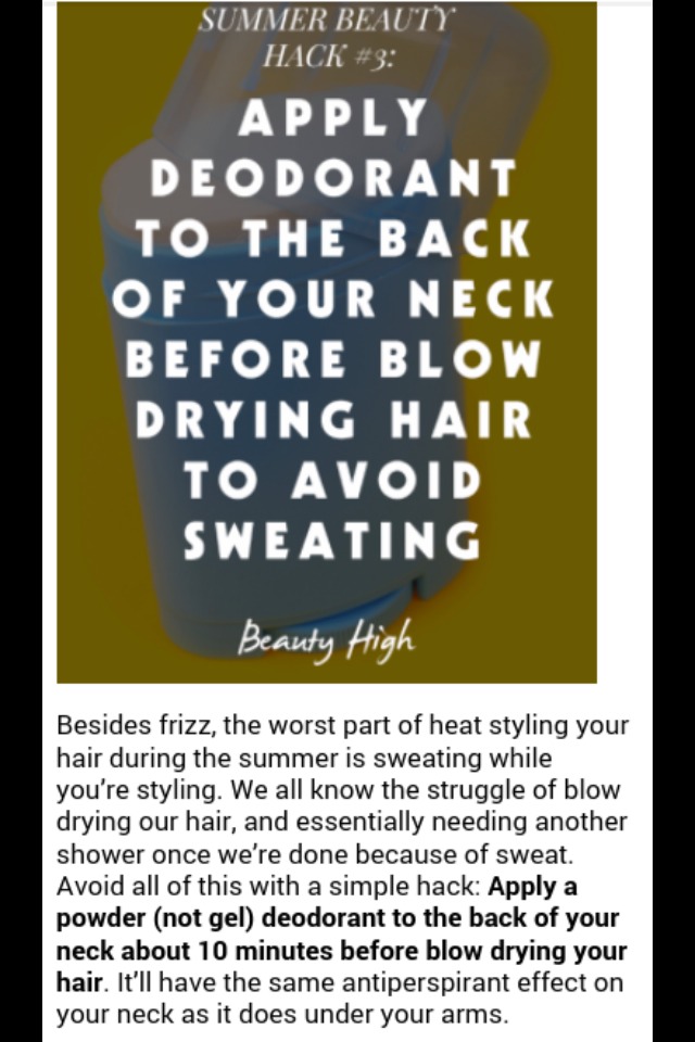 Summer Tips Every Girl Should Know! 😯