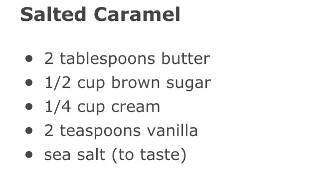 Salted caramel mocha donuts 