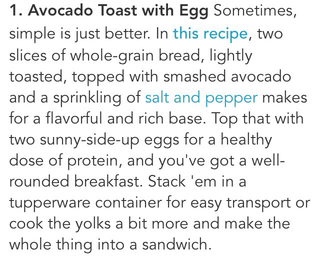 Healthy Breakfast Ideas --- Yummy π